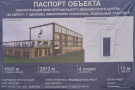 Продам здание в центре Щёлково 4000м