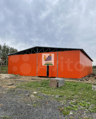 Склад, 400 м² д. Алешино